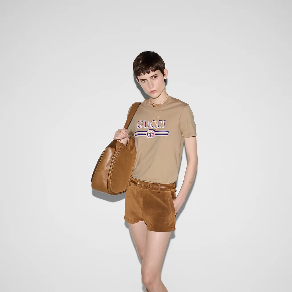Printed Cotton Jersey T-Shirt