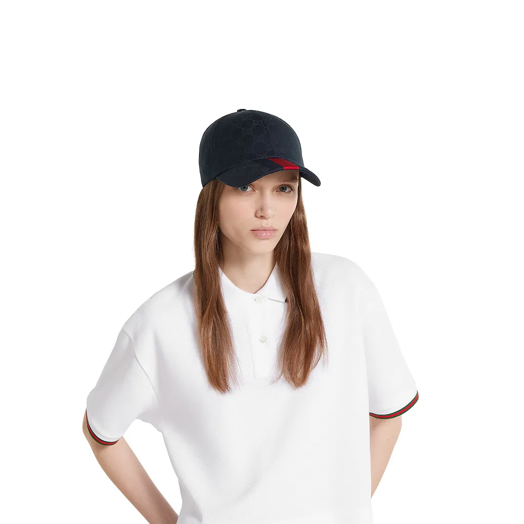 Gg Cotton Baseball Hat With Web