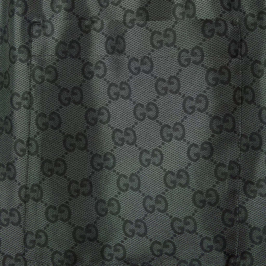 Printed Silk Twill Shorts