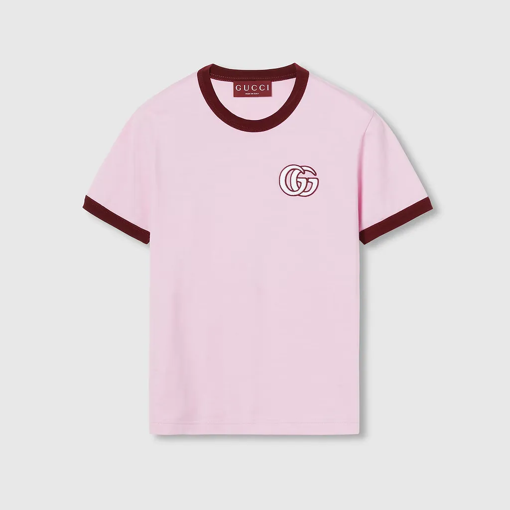 Embroidered Cotton Jersey T-Shirt