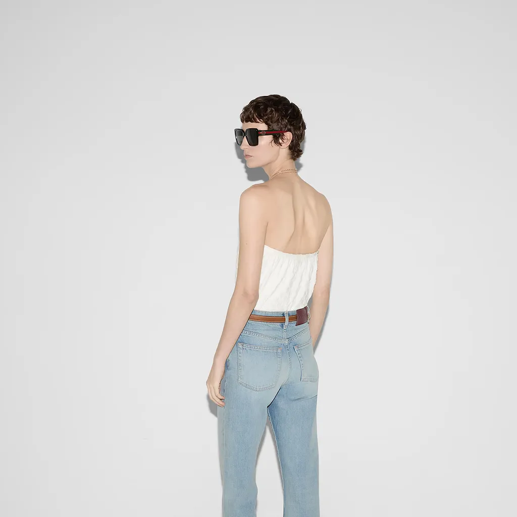 Gg Terrycloth Jersey Swimsuit