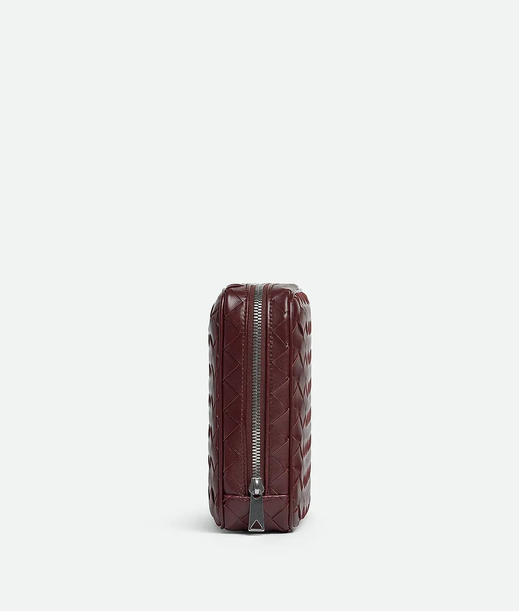 Intrecciato Large Zipped Organizing Pouch