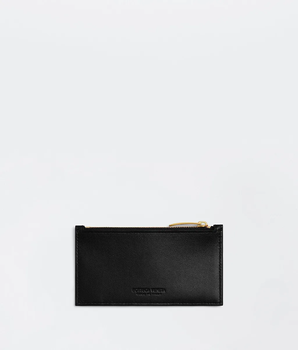 Intrecciato Zipped Card Case