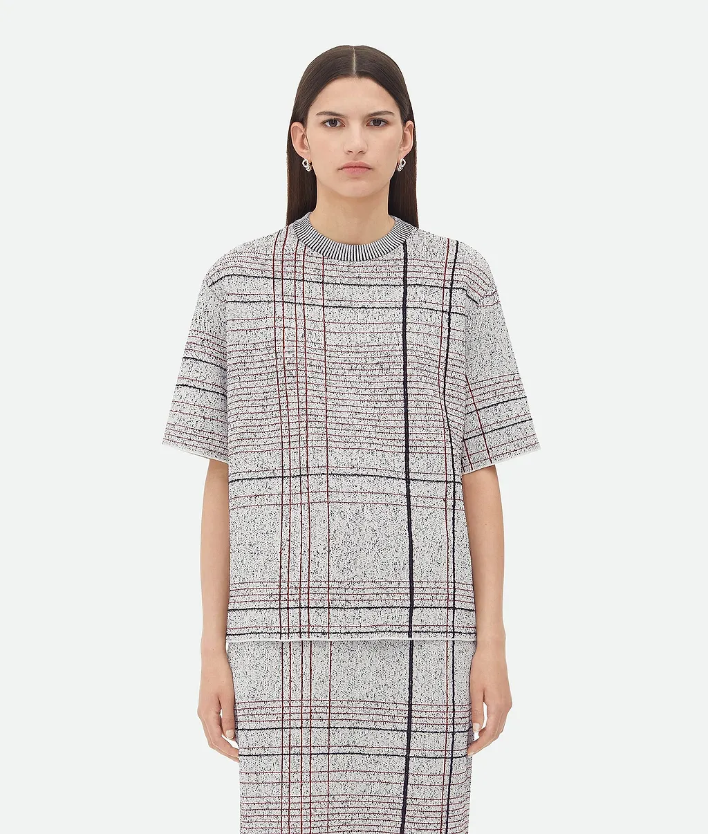 Notebook Cotton Viscose Jacquard T-Shirt