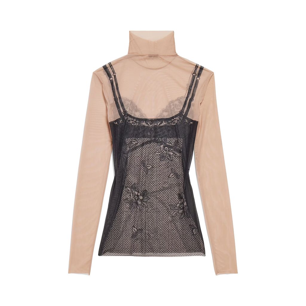Trompe L'ŒIl Lingerie Top