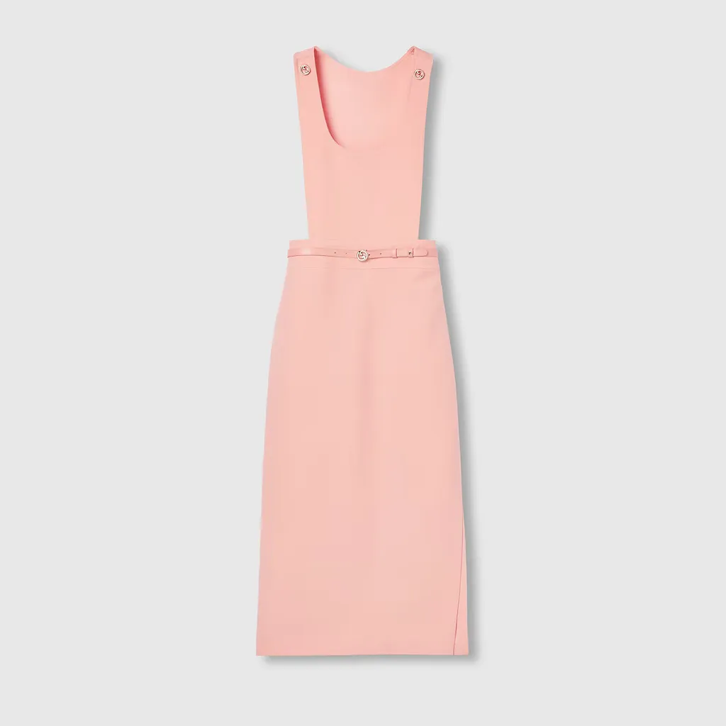Wool Silk CrÊPe Dress