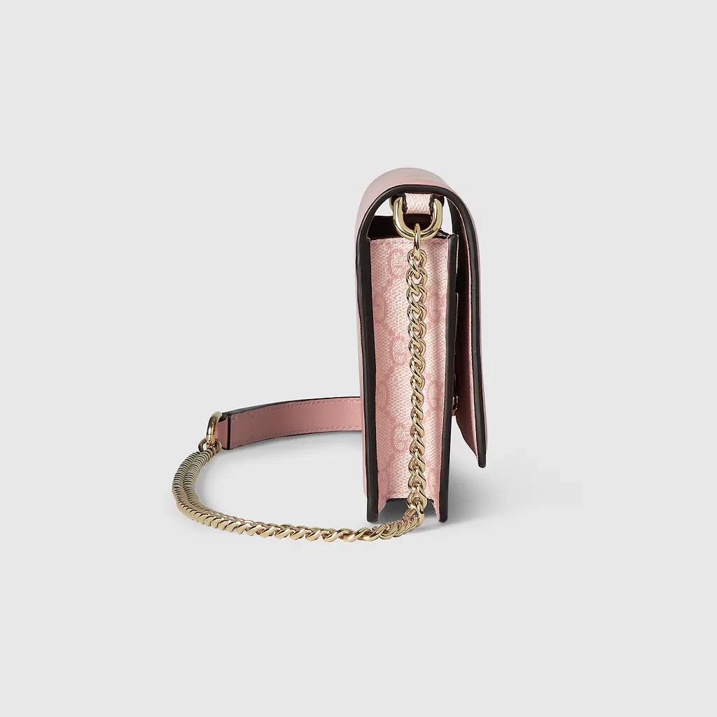 Gg Emblem Chain Wallet