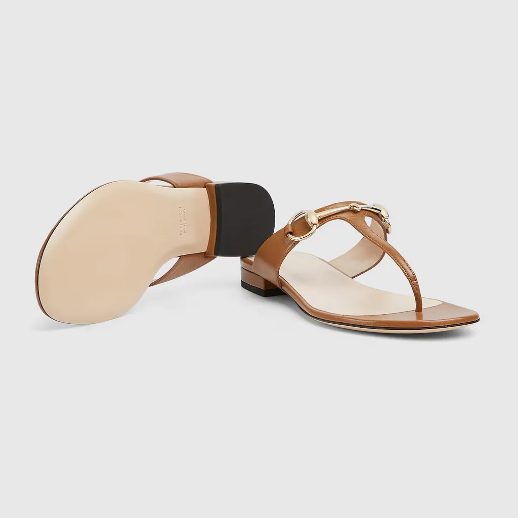 Thong Sandal With Horsebit