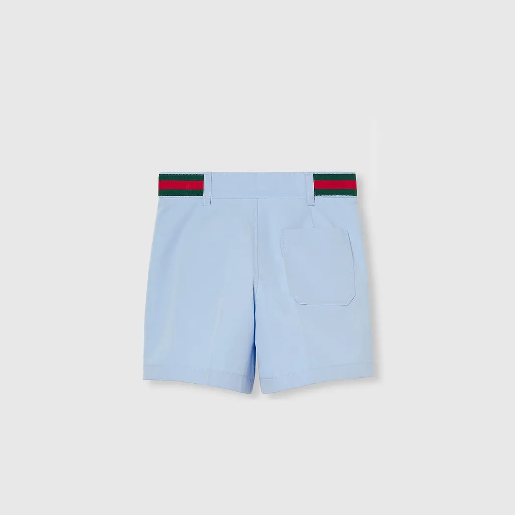 Baby Cotton Poplin Shorts