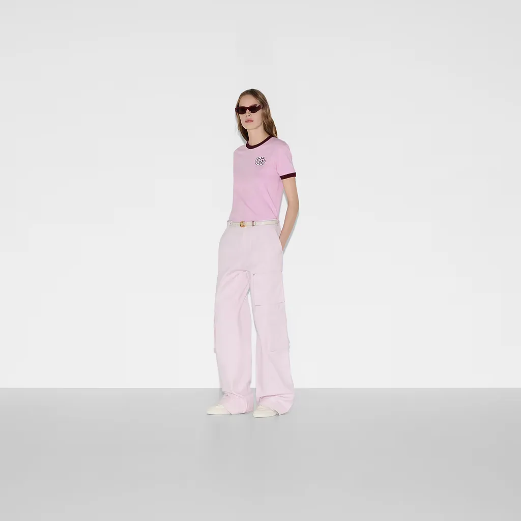 Embroidered Cotton Jersey T-Shirt