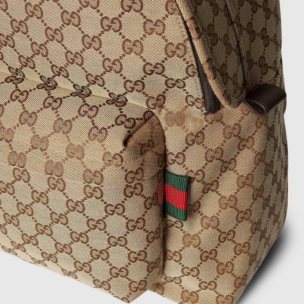 Gg Canvas Medium Backpack