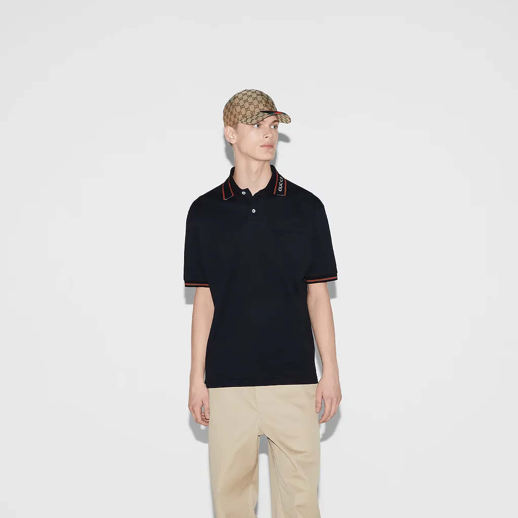 Cotton Piquet Polo Shirt