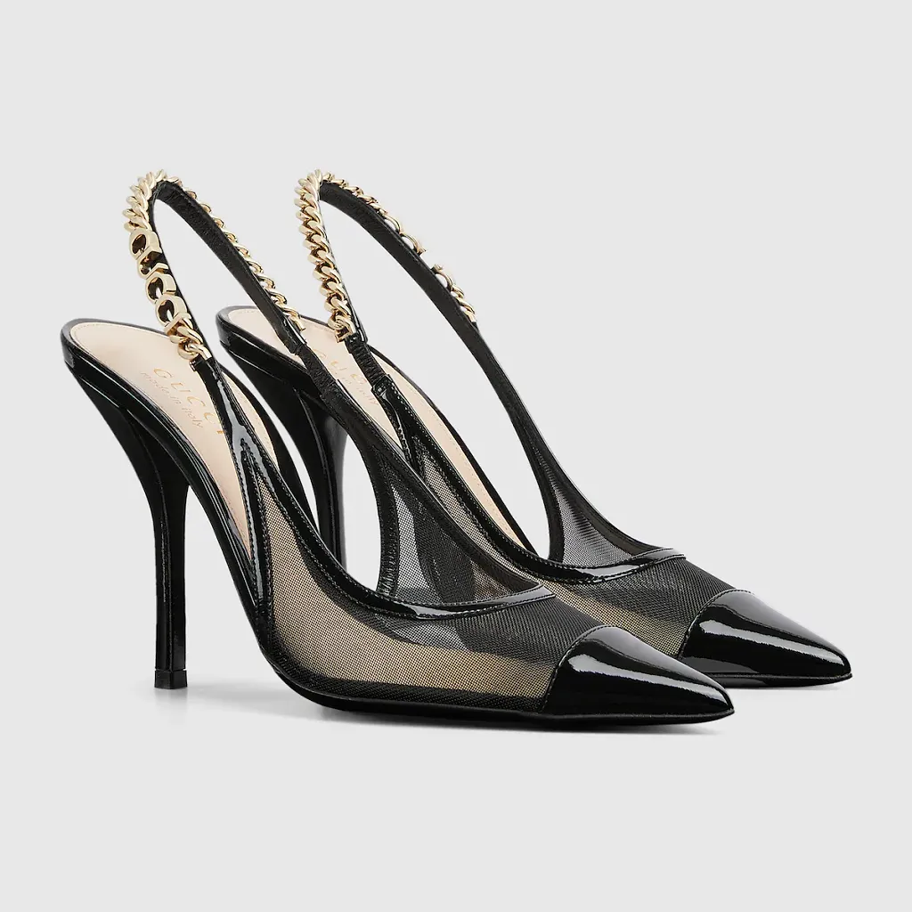 Gucci Signoria Slingback Pump