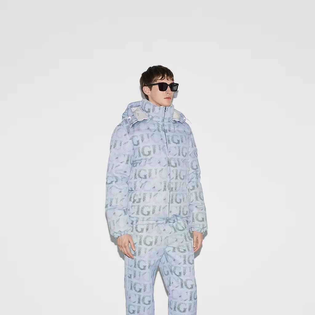 Nylon Puffer Down Jacket
