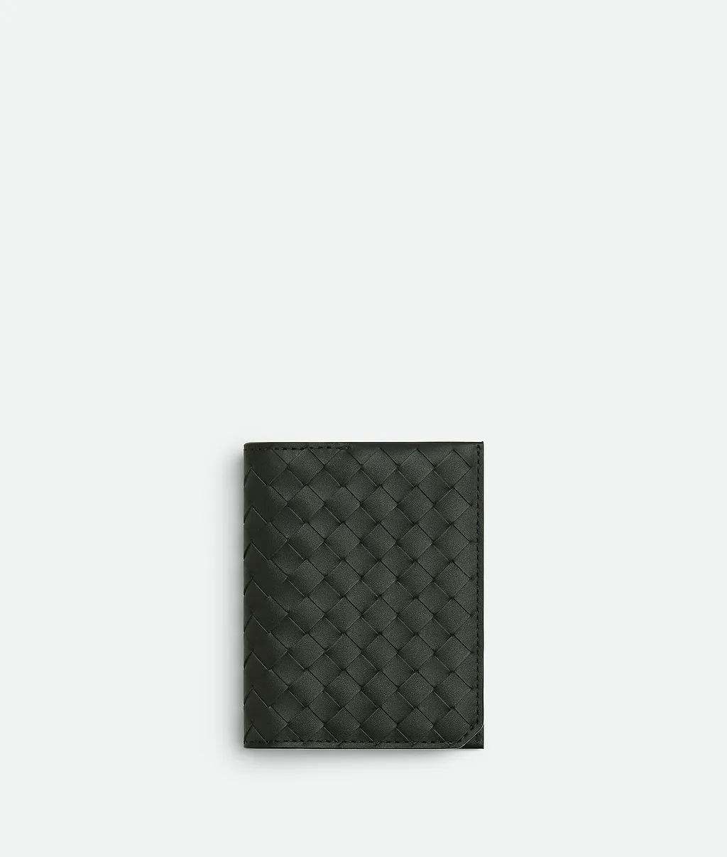 Intrecciato Piccolo Flap Card Case
