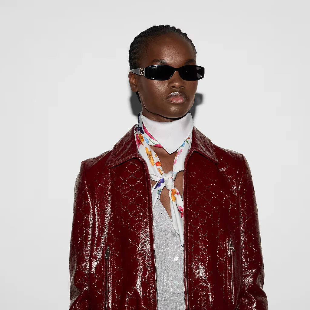 Printed Silk Twill Carré