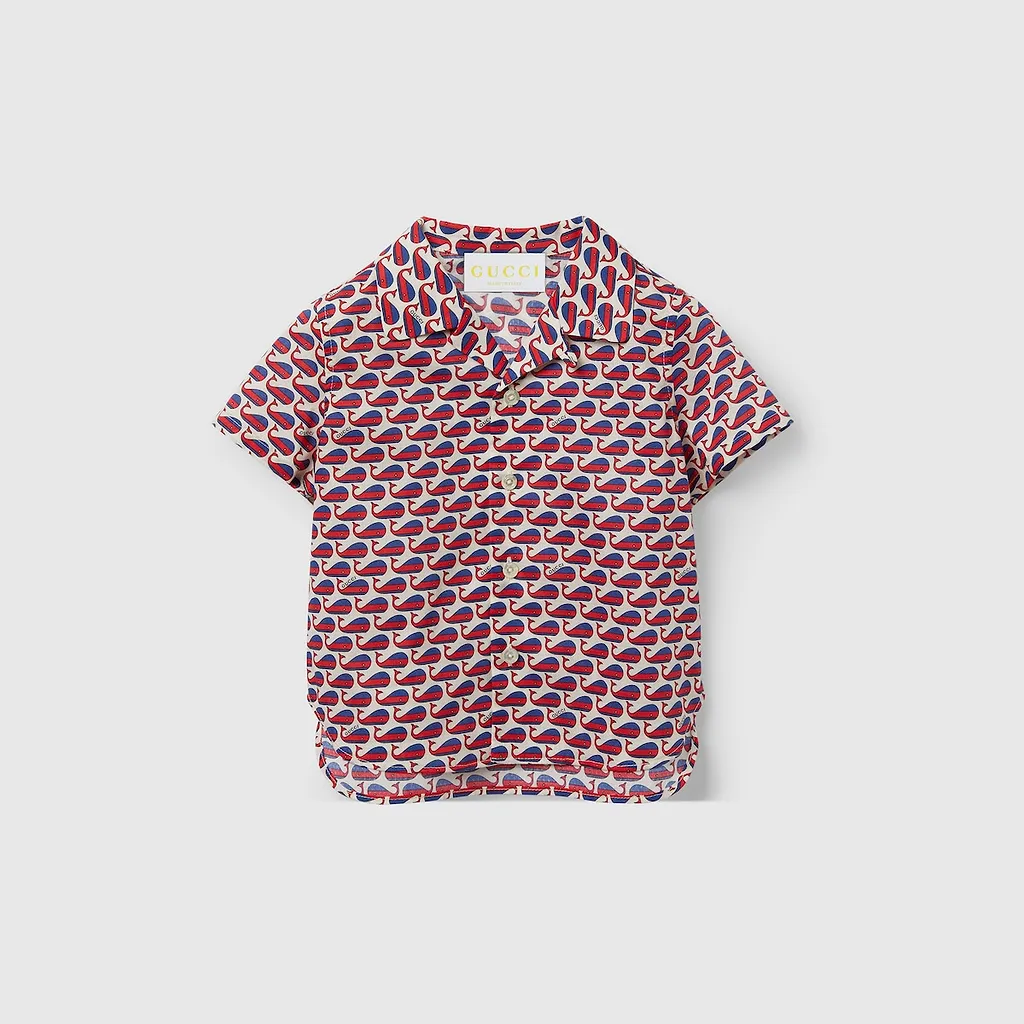 Baby Printed Cotton Shirt