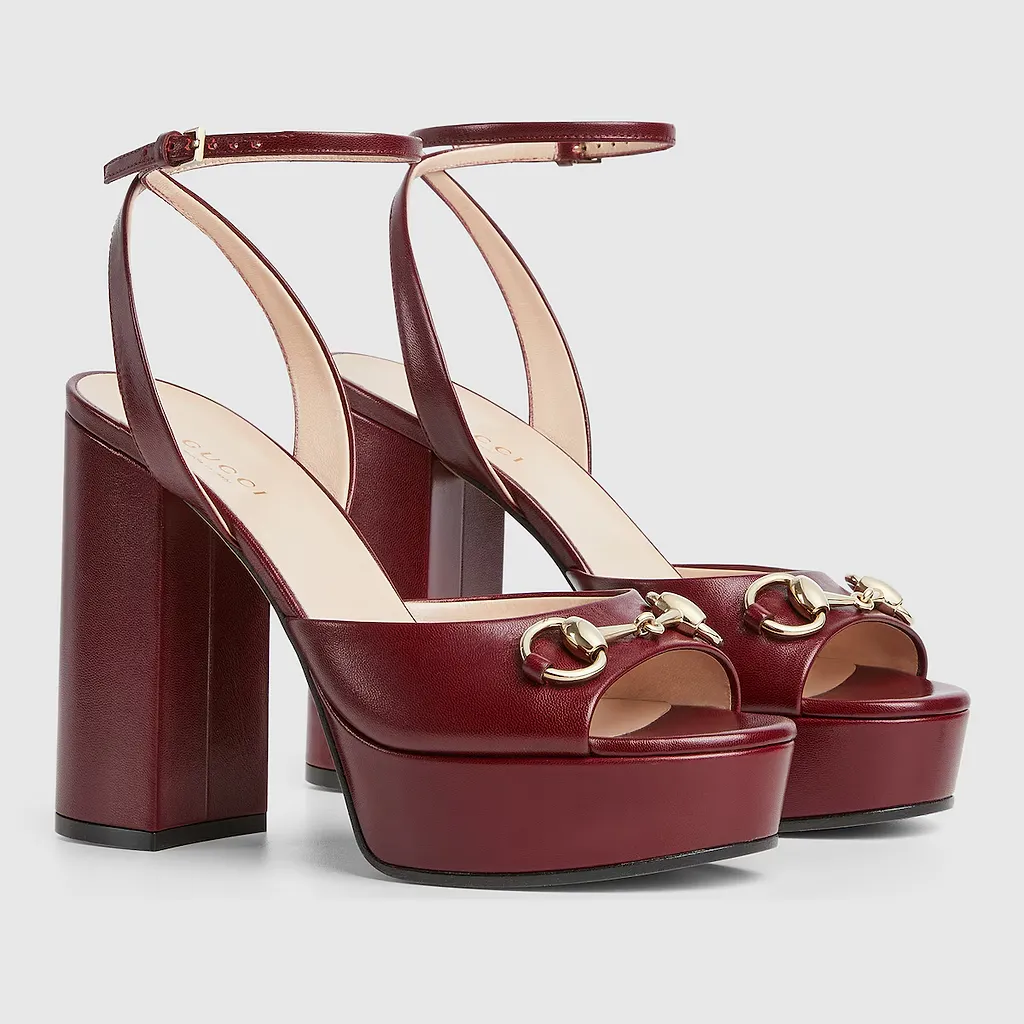 Horsebit Platform Sandal