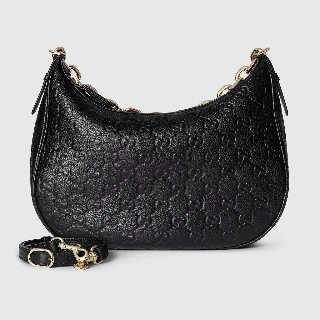 Gg Emblem Large Shoulder Bag