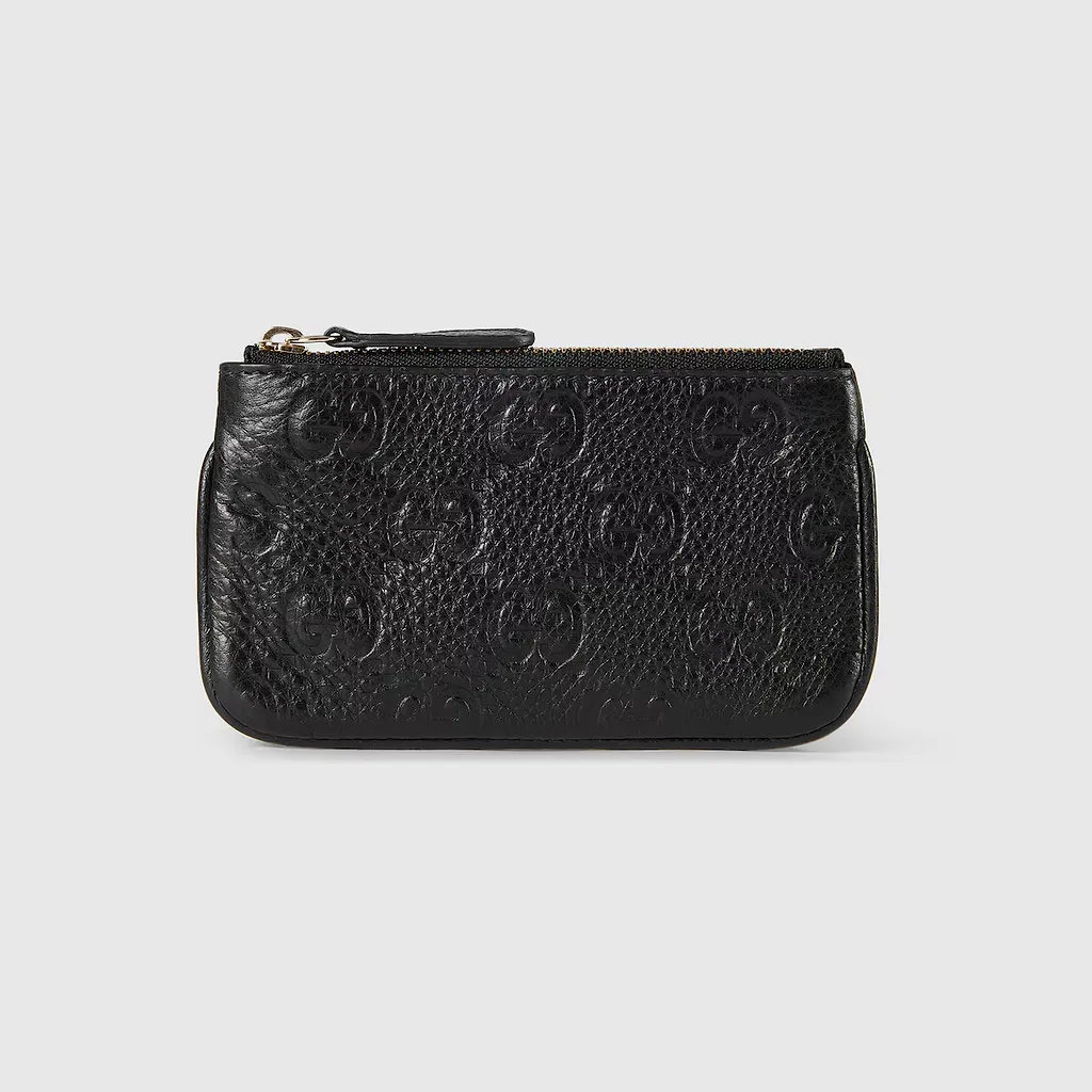 Gg Emblem Key Pouch