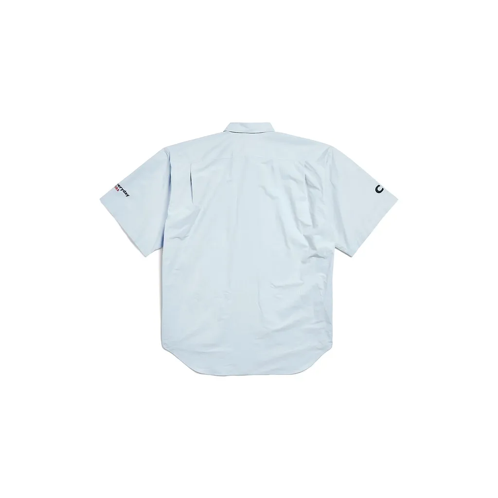 Ceo Uniform Logo Short Sleeve Oversized Shirt