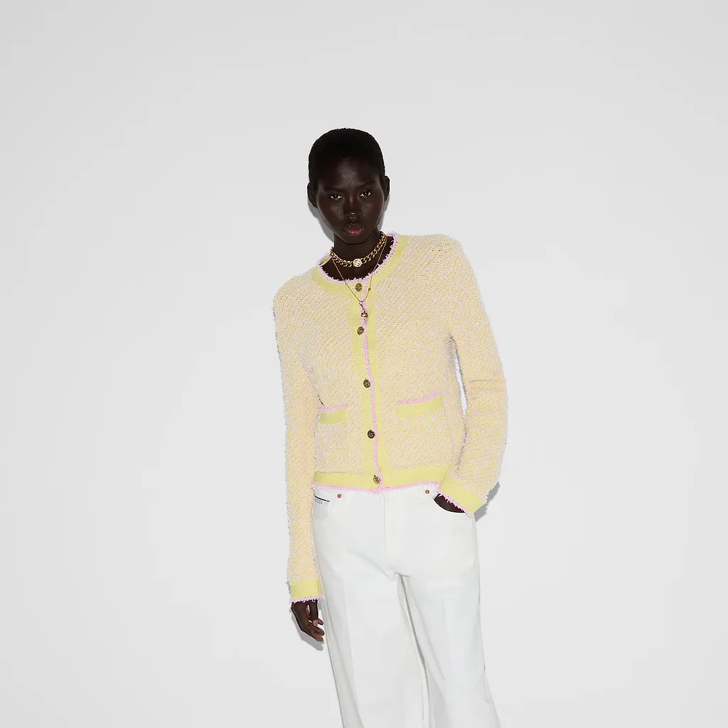 Cotton Blend Cardigan
