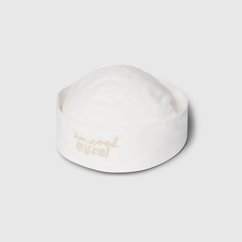 Baby Embroidered Canvas Hat