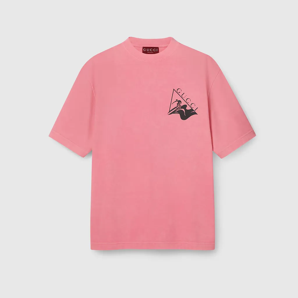 Printed Cotton Jersey T-Shirt