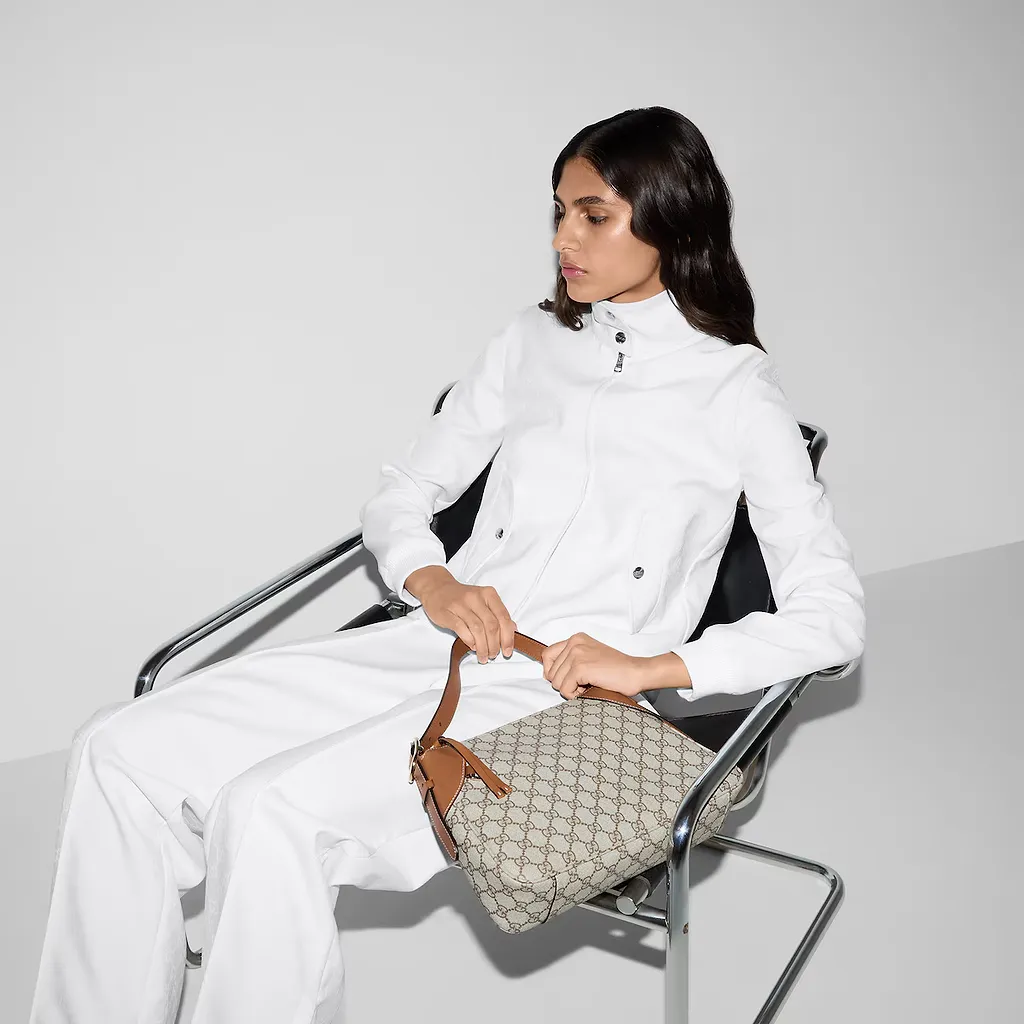 Gg Jacquard Zip Jacket