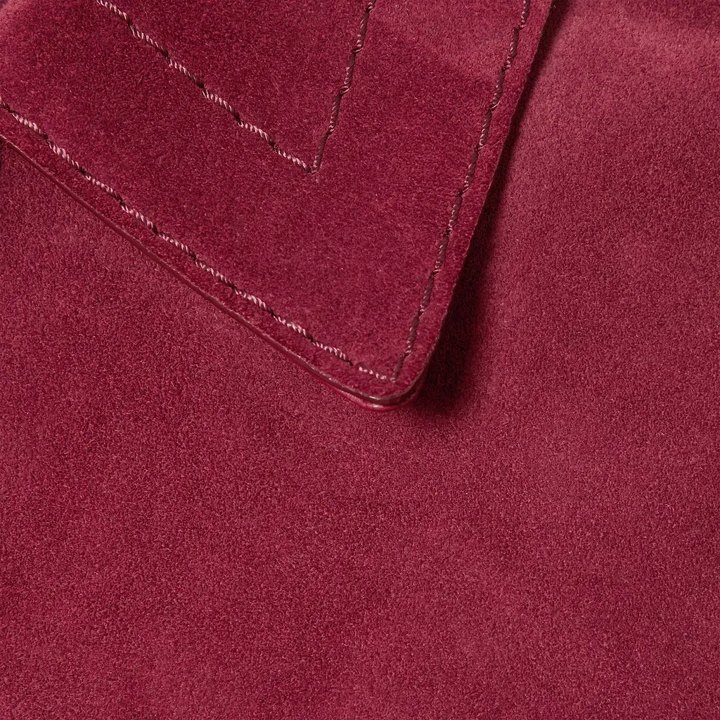 Suede Dress With Detachable Belt