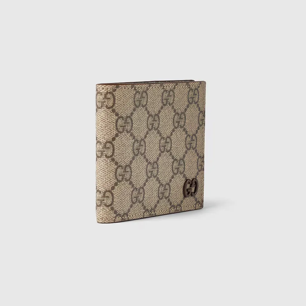 Brown Interior Gg Bi-Fold Wallet