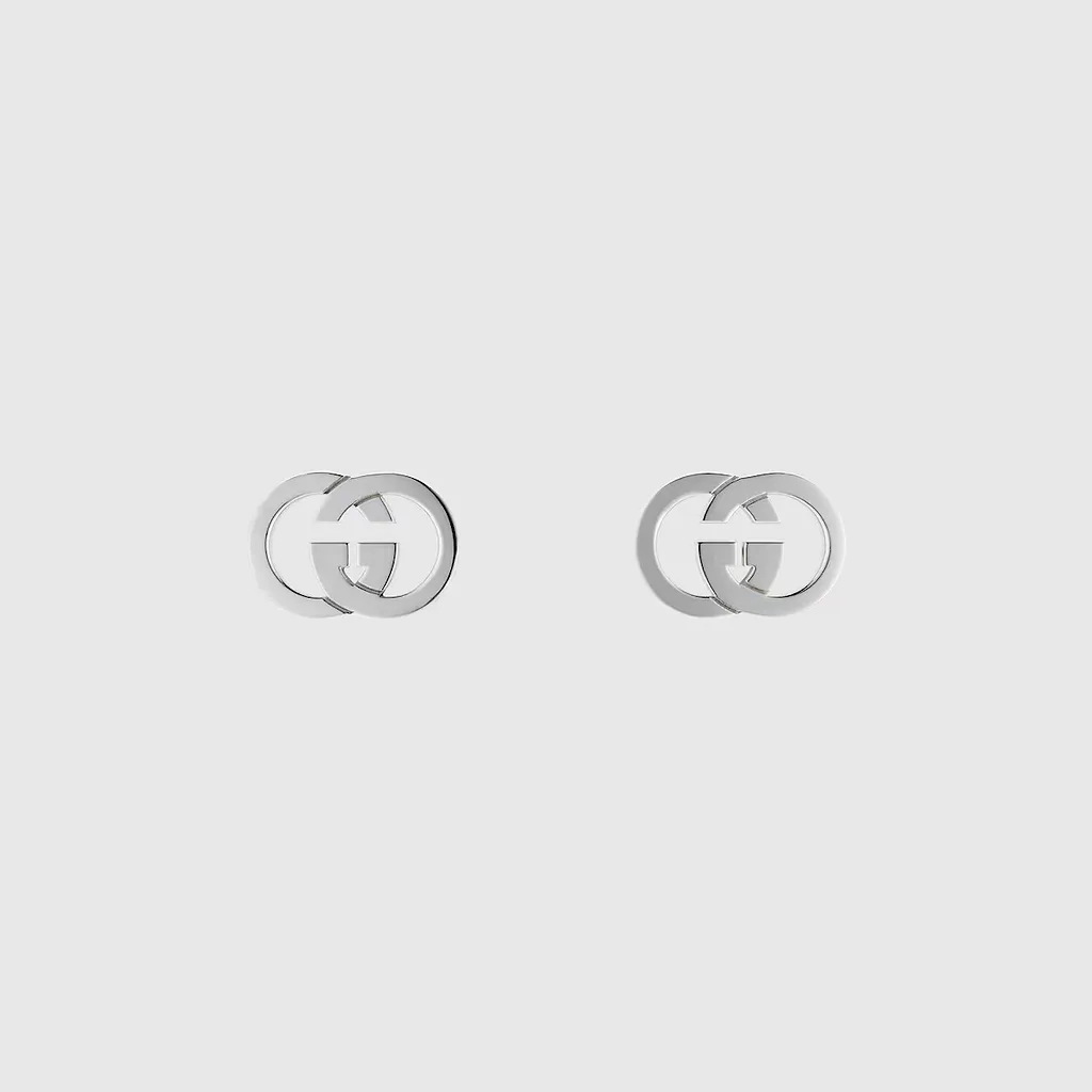 Gucci Interlocking Stud Earrings