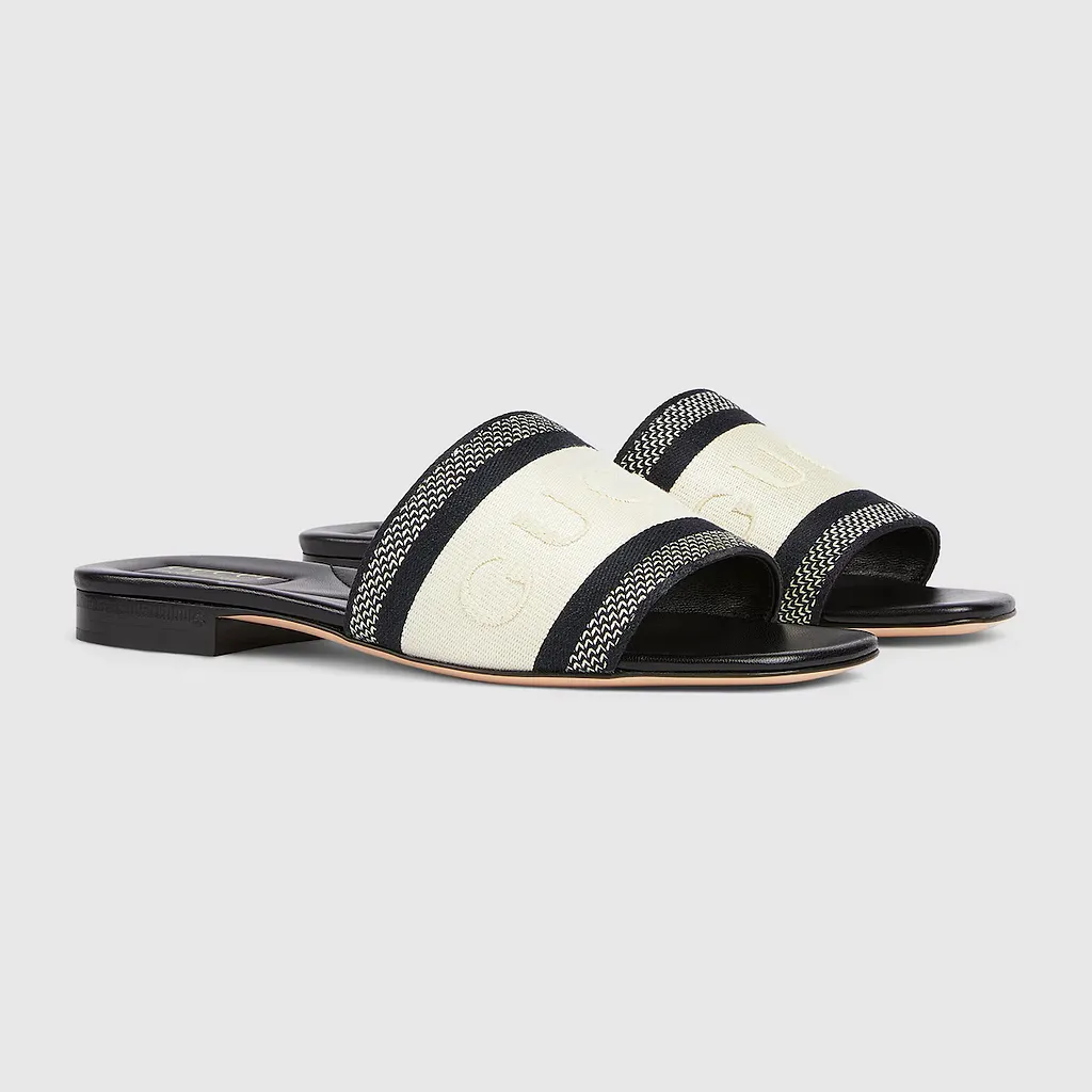 Slide Sandal With Web