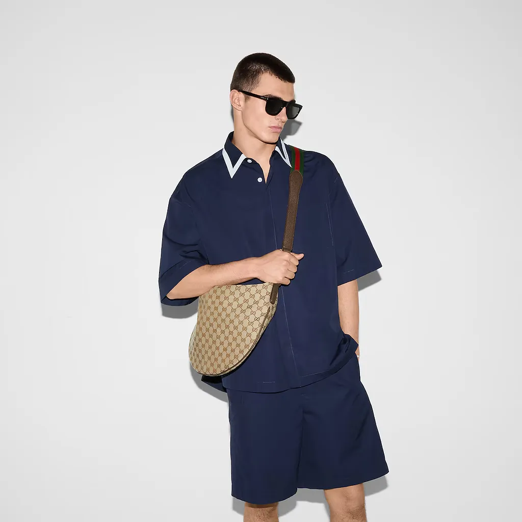 Gucci B Medium Shoulder Bag