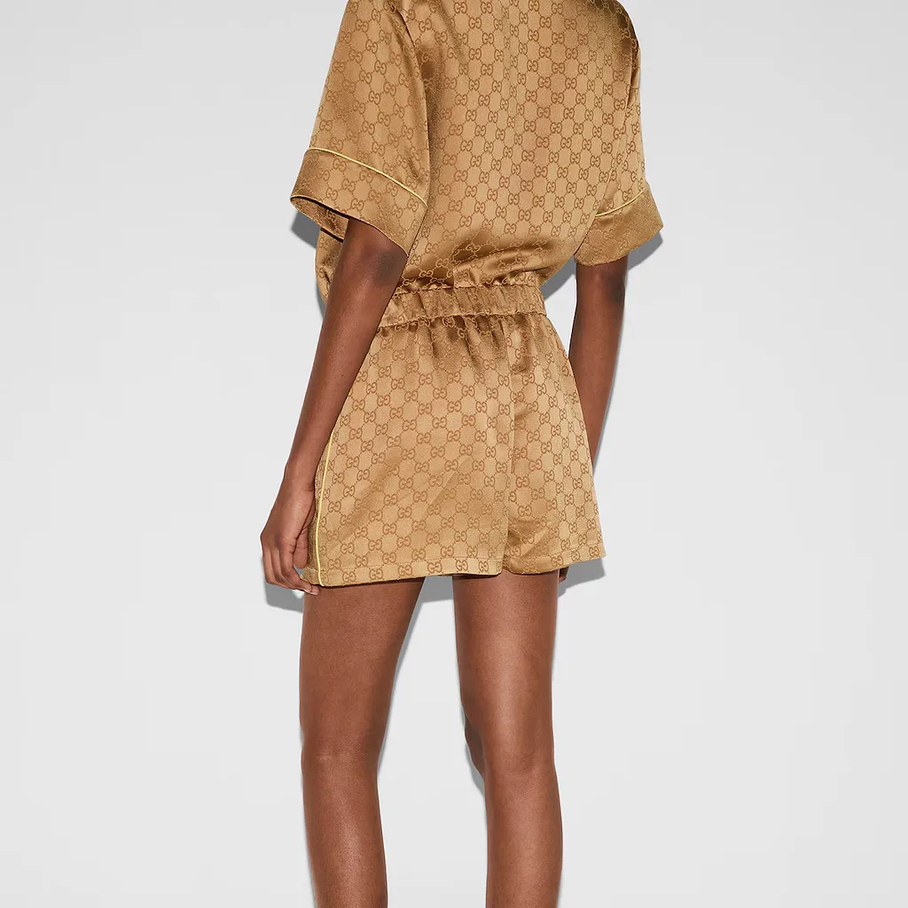 Gg Satin Shorts