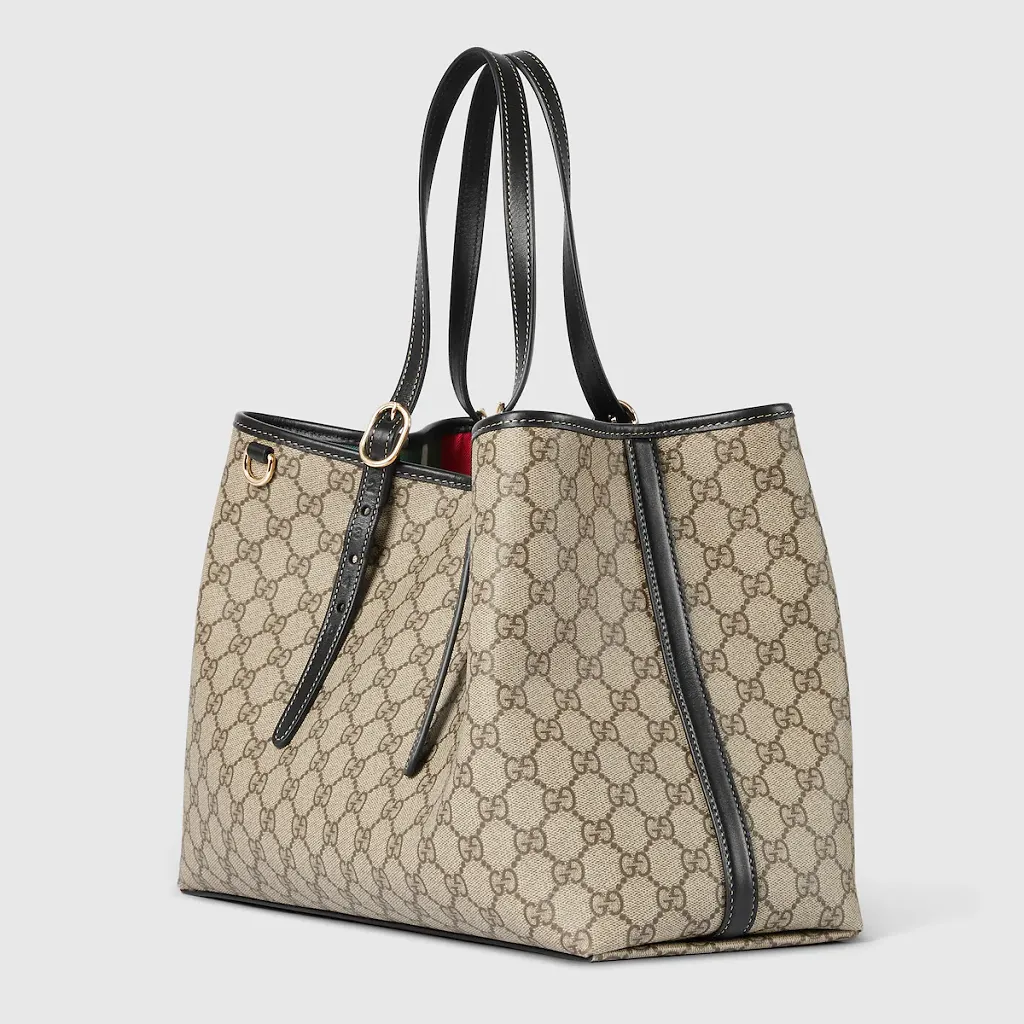Gg Emblem Large Tote Bag