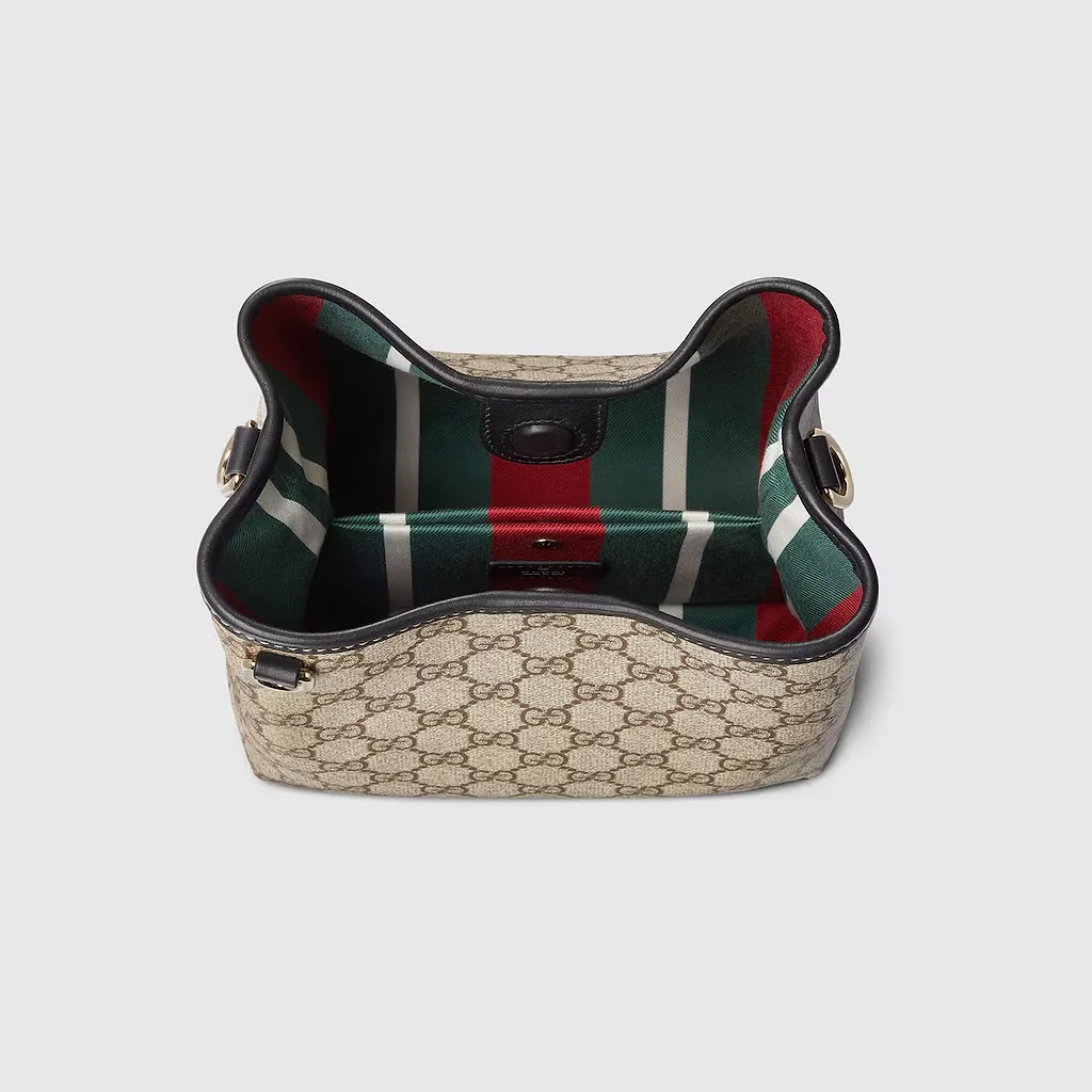 Gg Emblem Small Bucket Bag