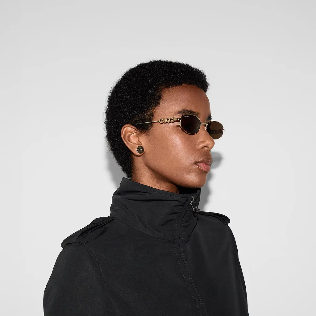 Oval Frame Sunglasses