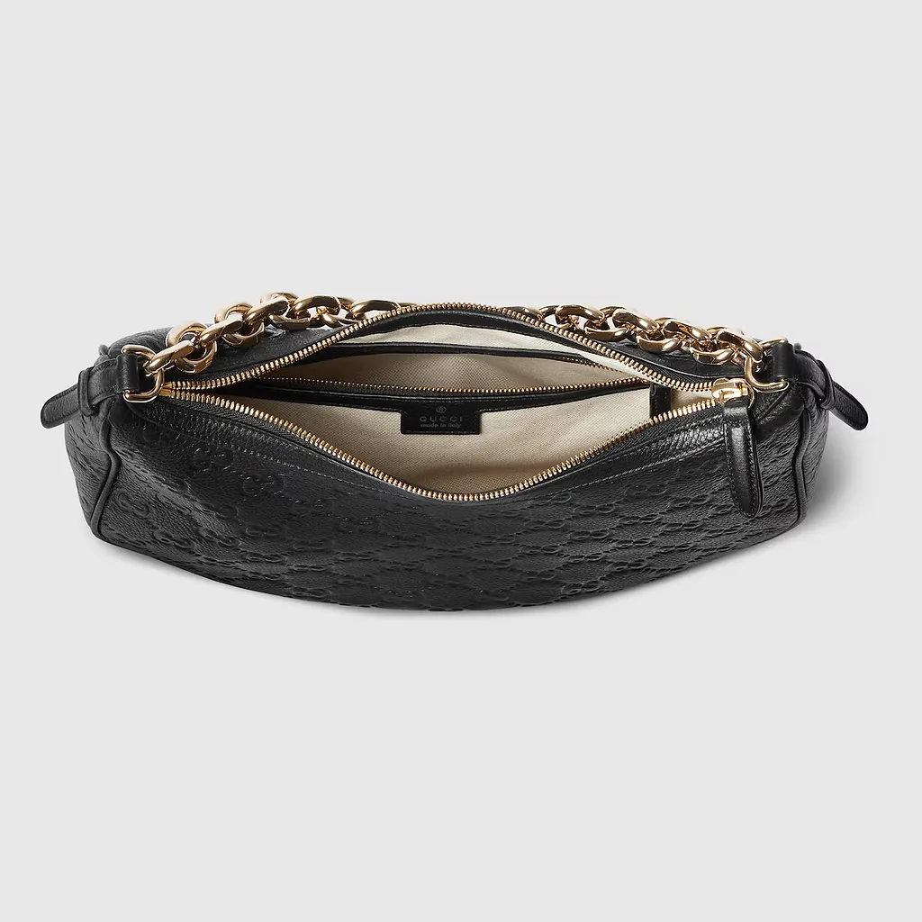 Gg Emblem Large Shoulder Bag