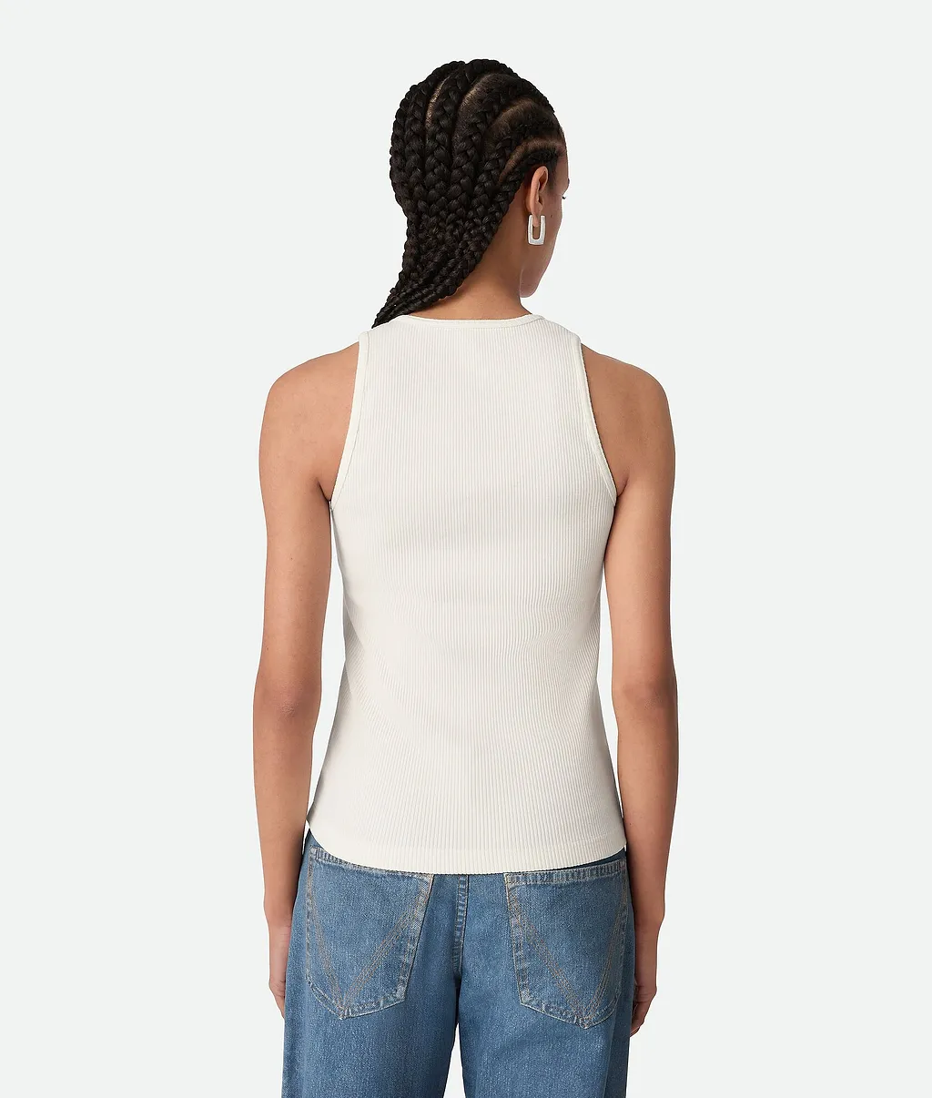 Cotton Rib Jersey Tank Top