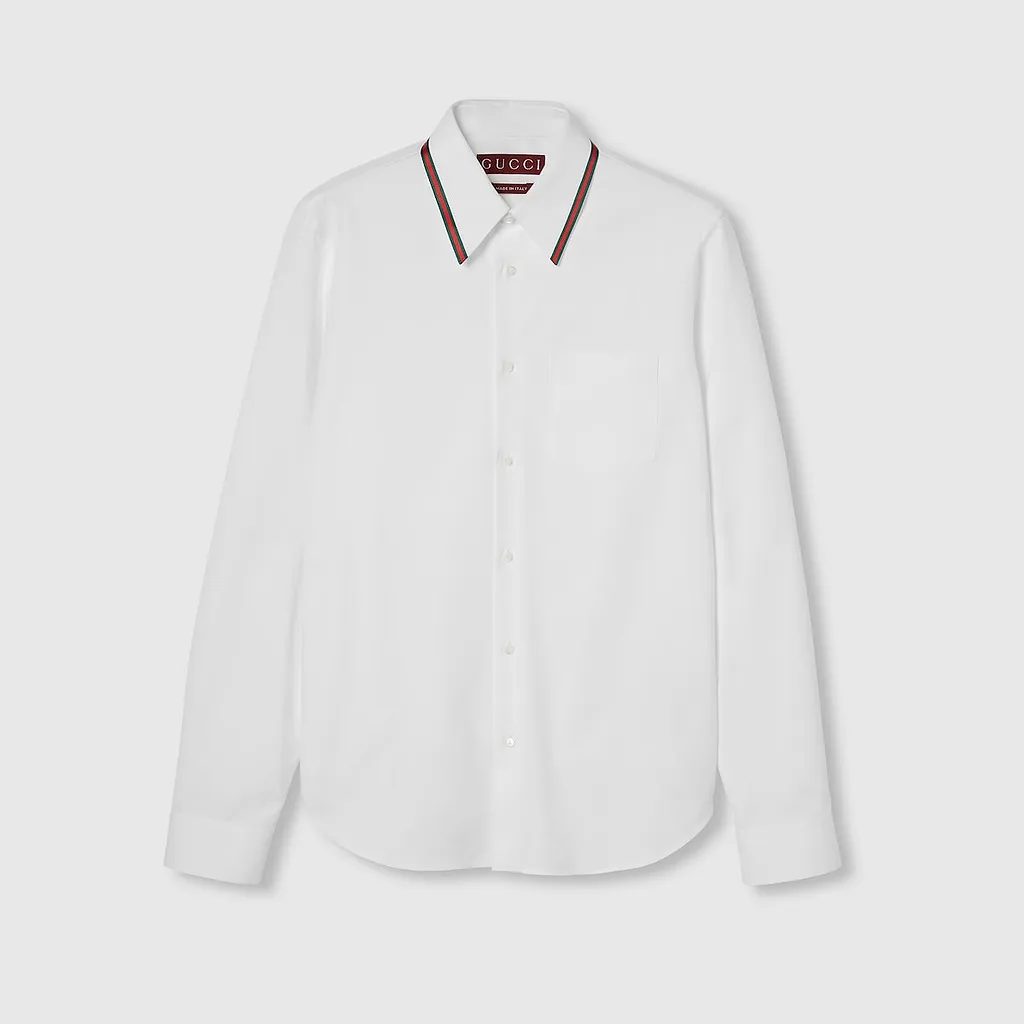 Oxford Cotton Shirt With Web