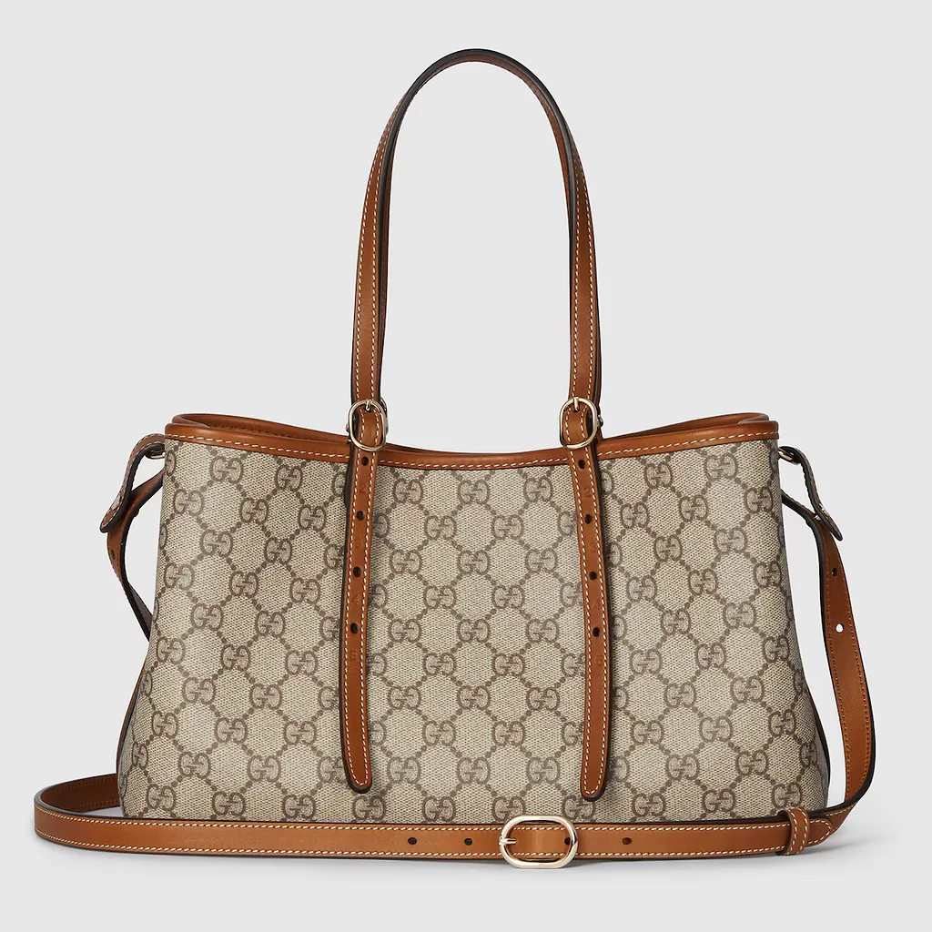 Gg Emblem Medium Tote Bag