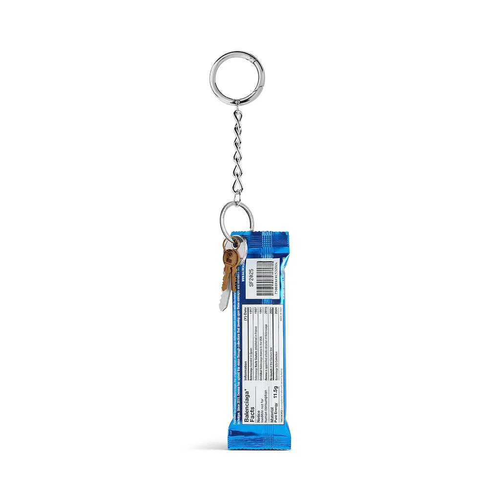 Energy Bar Charm Keychain