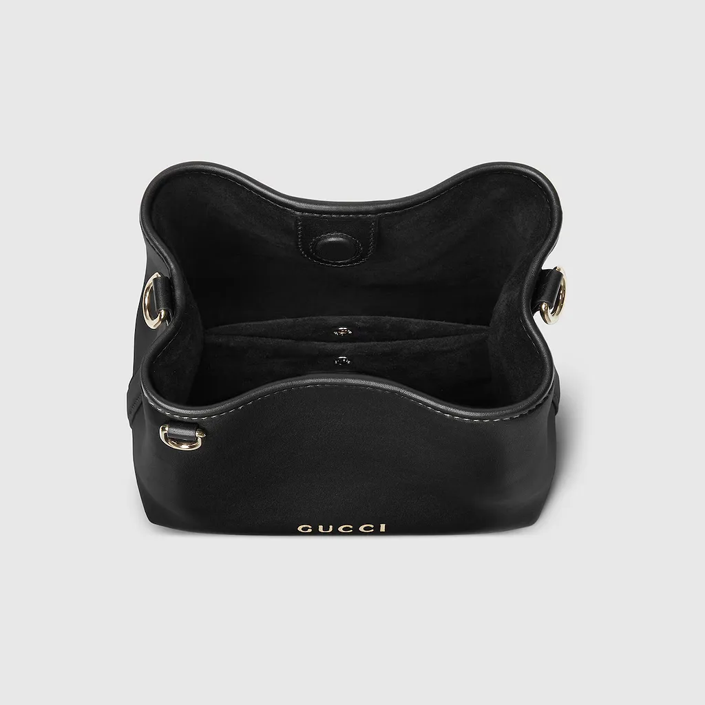 Gg Emblem Small Bucket Bag