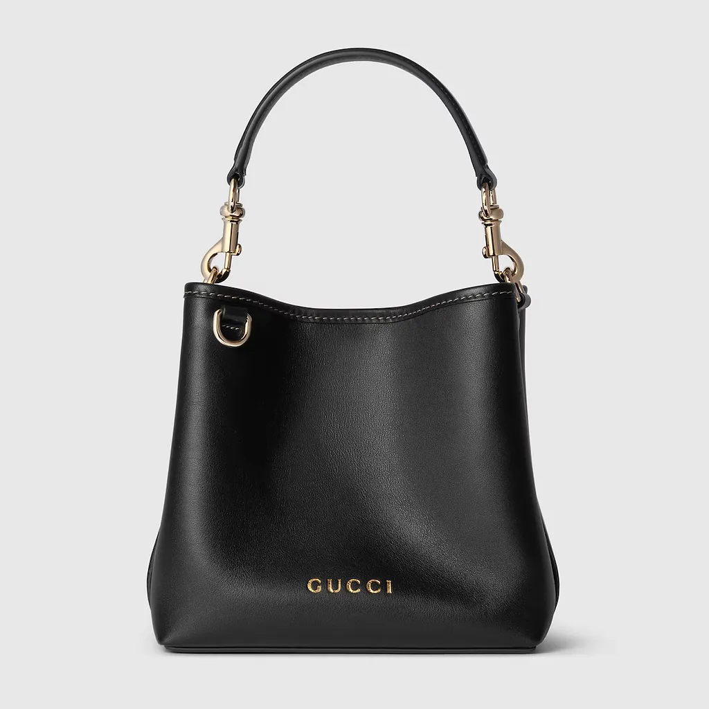 Gg Emblem Small Bucket Bag