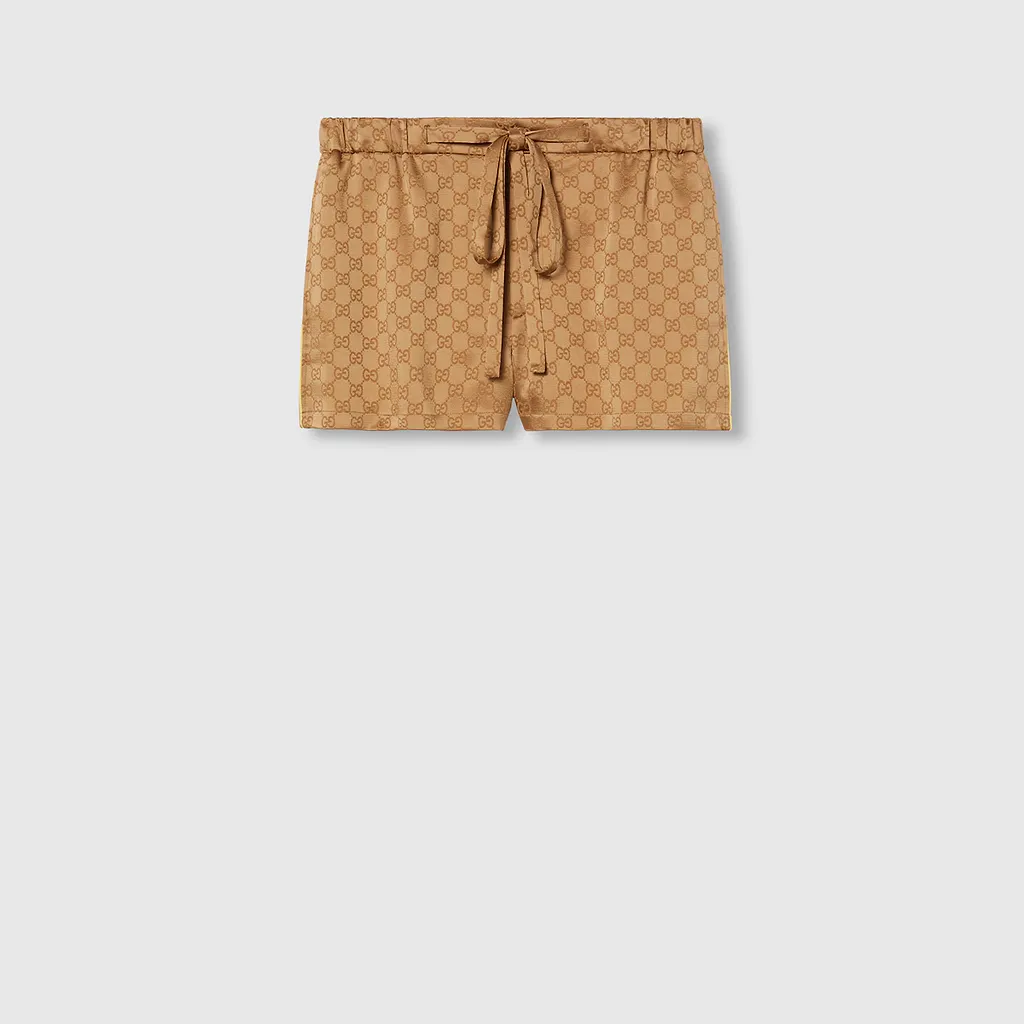 Gg Satin Shorts