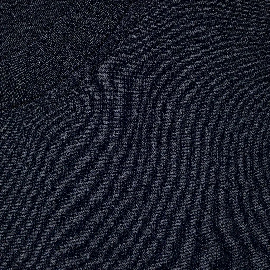 Wool Knit Jumper With Web