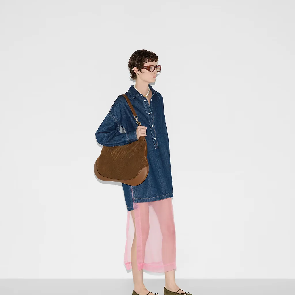 Embroidered Denim Shirt