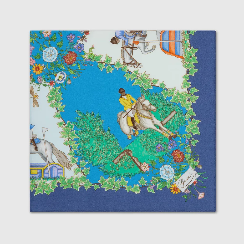 Printed Cotton Pocket Square