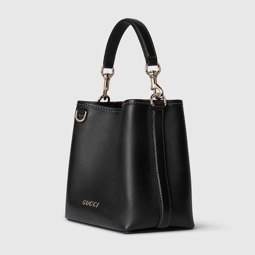 Gg Emblem Small Bucket Bag